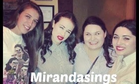 Mirandasings GRWM & Vlog Of The Show