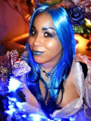 After wig and costume :) (accessories by me, design by me, sewn by my awesome mom :) ) 
