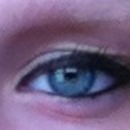 Dark eyeliner!:)