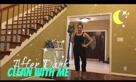 After Dark Clean With Me | Speed Cleaning | Power Hour Cleaning Motivation