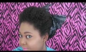Natural Hair: Two Old School Updos
