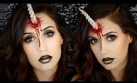 Dark Unicorn Halloween Makeup