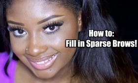 How to:  Fill in Sparse Eyebrows (Easy + Beginner-Friendly)!