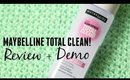 Maybelline Total Clean Makeup Remover Review