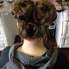 space buns by Christy Farabaugh