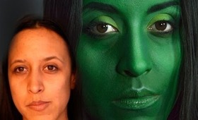 Wicked maquillaje Elphaba bruja del oeste