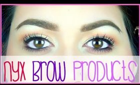 NYX Tame & Frame Brow Pomade + Brow Mascara REVIEW