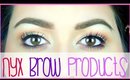 NYX Tame & Frame Brow Pomade + Brow Mascara REVIEW