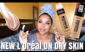 L'Oreal Infalliable 24 Hr Fresh Wear Foundation & Concealer + Glotion || MelissaQ