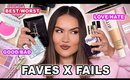 FAVES X FAILS APRIL 2020 | Maryam Maquillage