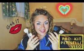 || PRO-KIT || 👜 Pennelli viso 🔝  (fondotinta, correttore, cipria, contouring, blush...)