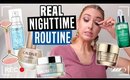 MY REAL NIGHTTIME ROUTINE... why am i so messy ahh