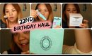 22nd Birthday Haul and Random Talking ! ( speaking in Tagalog ) ( Subtitle : English and Japanese)