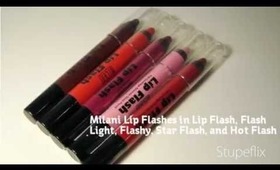 Milani Lip Flash Review and Swatches