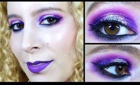 GRWM 3D Glitter Birthday Makeup ft Lit, Urban Decay & Dose of Colors