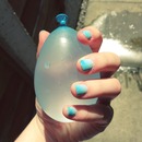 Summer is here! And so are gradient nails! 