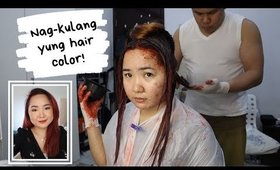 Vlog#2 // Nagkulay ng buhok pero nagkulang ng hair color!! // BUHAY OFW