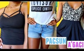 End Of Summer Haul | H&M, Pacsun, A'Gaci