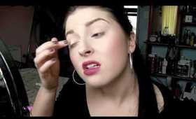 Wearable Dark Lips ♡ & Mini Haul ♡ How To Wear Bold Lips Tutorial
