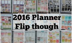 Planner Flip Though