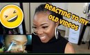 REACTING TO MY OLD VIDEOS!🤣😲