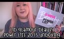 LIB Glamour Beauty Power List 2015 Box Unboxing