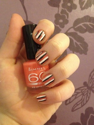 Rimmel 60 second 415 instyle coral. 