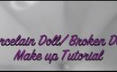 Dolly/Broken Doll Halloween Makeup tutorial