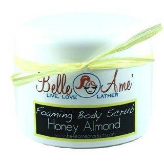 Belle Ame Honey Almond Foaming Body Scrub