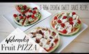 DIY Watermelon Fruit Pizza (Healthy Snacks) | ANNEORSHINE