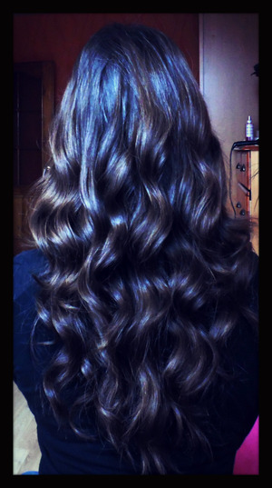 Curly- wavy hair. :) It's a great choice fot Valentine's day