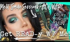 MELT SMOKE SESSIONS PALETTE + ACOWAR | Get READ-y With Me 📚💄
