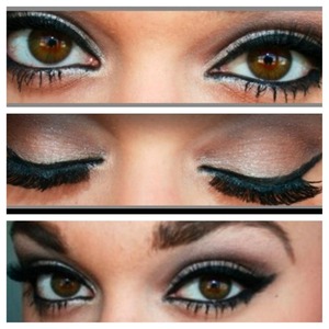 Its a bad stitch of pictures but im not the best with it. Its just a combination of the different angles. I used ardell 33 lashes