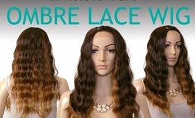 Equal Invisible Part Ombre Lace Wig