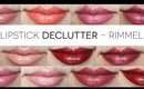 Rimmel Lipstick Swatches | Makeup Declutter