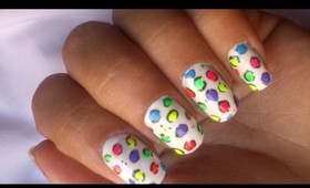 Leopard nail art tutorial Cute long/short nail polish design to do at home for beginners step wise
