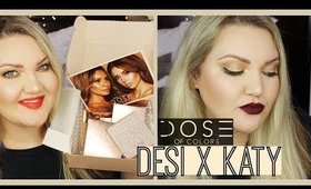 DESI X KATY DOSE OF COLORS COLLECTION | TRY ON + REVIEW