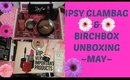 MAY IPSY & BOXYCHARM UNBOXING