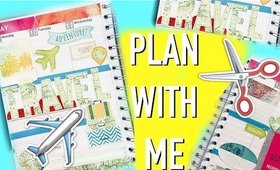 Travel Theme Plan with Me | Roxy