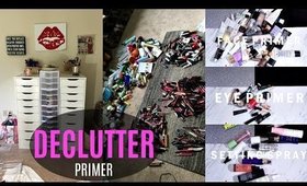 Makeup DECLUTTER & Organization | PRIMER