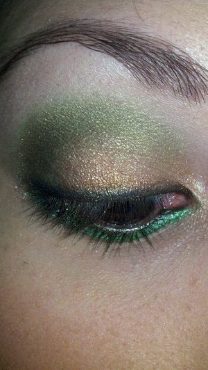 St. Patrick's Day makeup