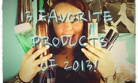 13 favorite products of 2013!