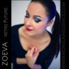 Violet eye makeup look by Zoeva cosmetics
