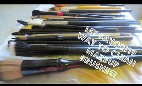 Cleaning Your Makeup Brushes: Quick & Easy!