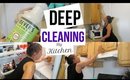 Clean With Me | Let's Deep Clean My Kitchen | Power Hour | Stay At Home Mom
