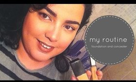 MY FOUNDATION/CONCEALER ROUTINE / طريقتي اليومية  في عمل كريم اساس