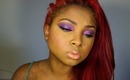 Valentines Day makeup: Purple Lust Romance......(purple eye make up tutorial for Valentines day)