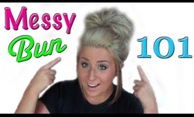 Hair Tutorial: Beach Style Messy Bun