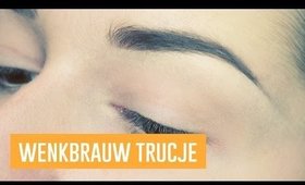 Howto: wenkbrauw trucje! - FEMME