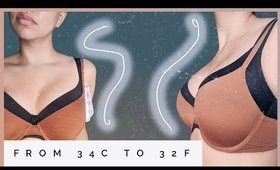 My Bra Fitting Experience 34C to 32F | Alexa LIKES